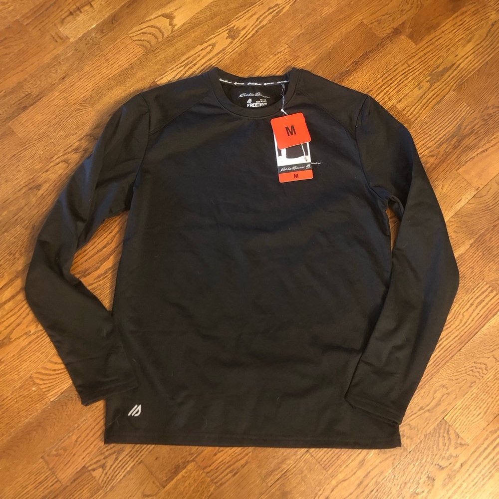 NEW Eddie Bauer fleece lined free dry long sleeve